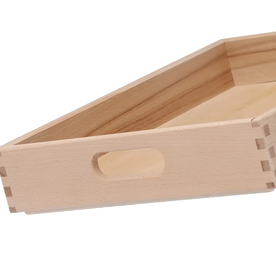 Anker stabelbar bakke i bøgetræ - 40x30 cm.