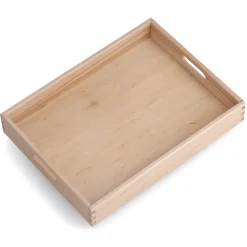 Anker stabelbar bakke i bøgetræ - 40x30 cm.