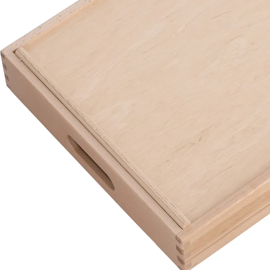 Anker stabelbar bakke i bøgetræ - 40x30 cm.