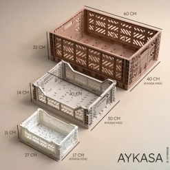 Aykasa foldekasse - Mini - Sand