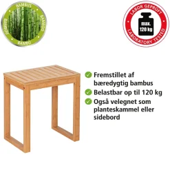 Badeværelsestaburet i Bambus