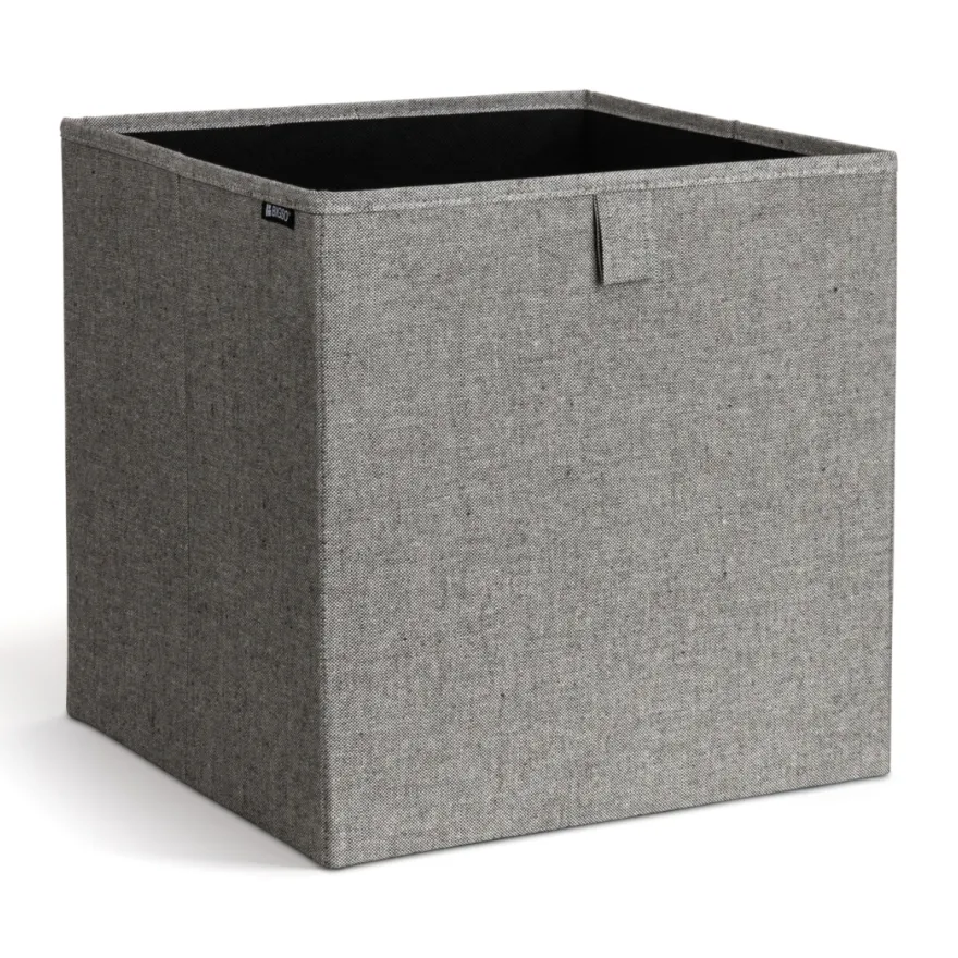 Bigso Box - Gøteborg Cube - Rumdelerkurv i stof, Grå