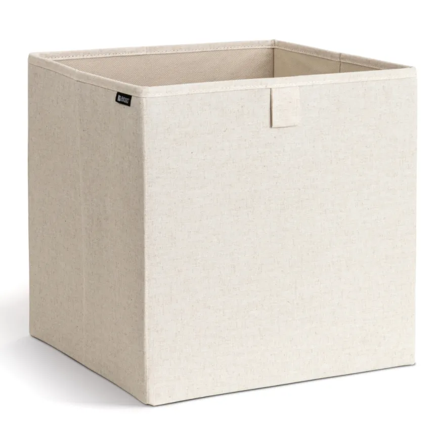 Bigso Box - Gøteborg Cube - Rumdelerkurv i stof, Linen