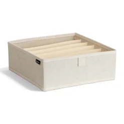 Bigso Box - Gøteborg Skuffeopbevaring - 6 rum, Bred - Linen
