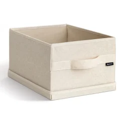 Bigso Box Gøteborg Stofkasse med låg - Small, Linen