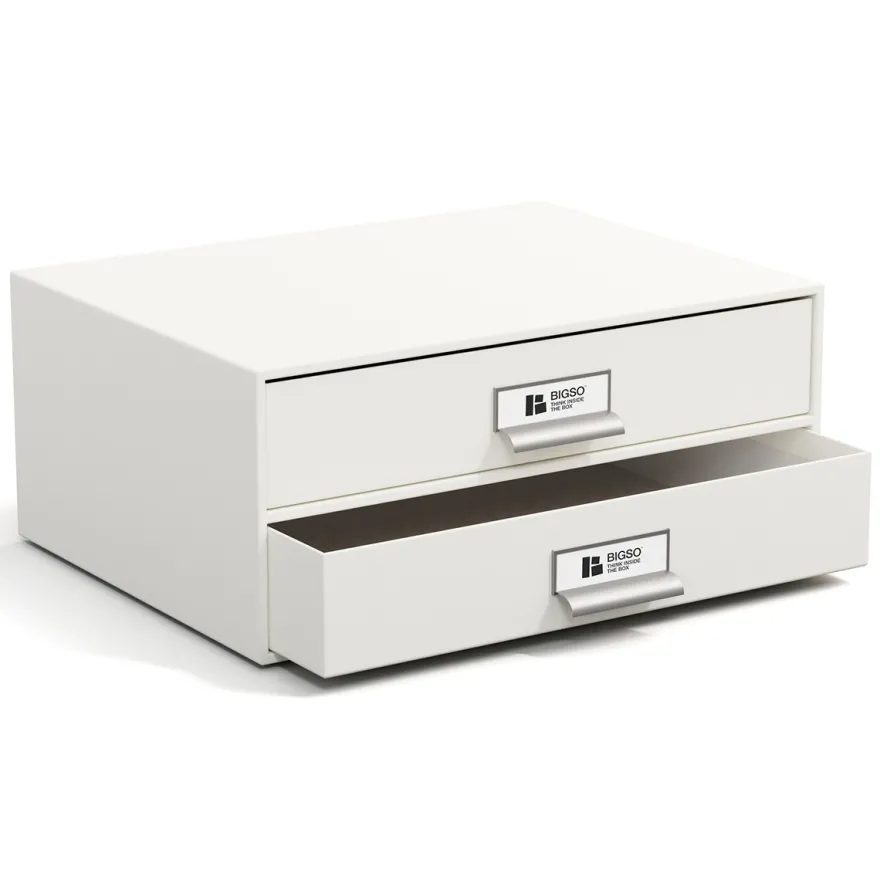 Bigso Box of Sweden - Birger - Skuffedarium, HVID