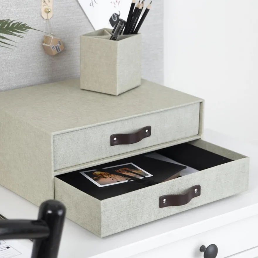 Bigso Box of Sweden - Birger - Skuffedarium, Linen
