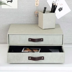 Bigso Box of Sweden - Birger - Skuffedarium, Linen