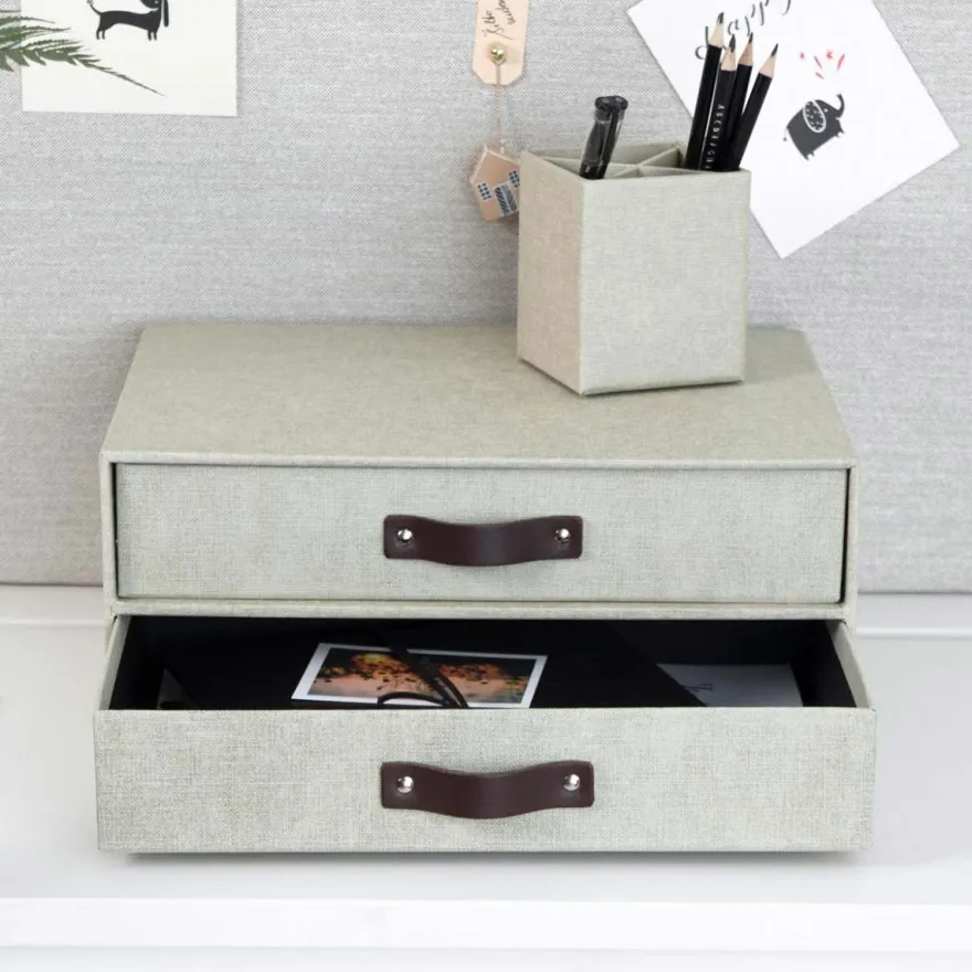 Bigso Box of Sweden - Birger - Skuffedarium, Linen