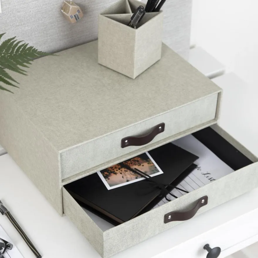 Bigso Box of Sweden - Birger - Skuffedarium, Linen