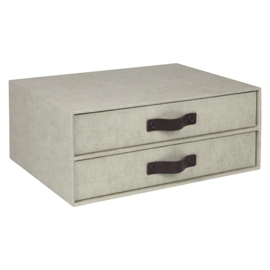 Bigso Box of Sweden - Birger - Skuffedarium, Linen