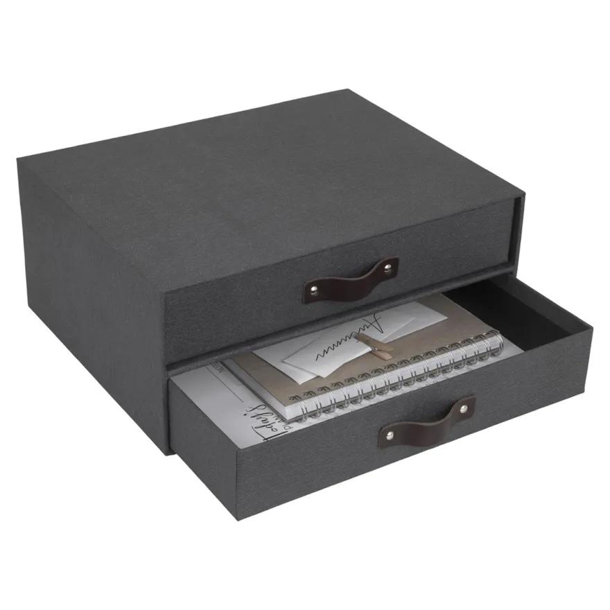 Bigso Box of Sweden - Birger - Skuffedarium, Sort