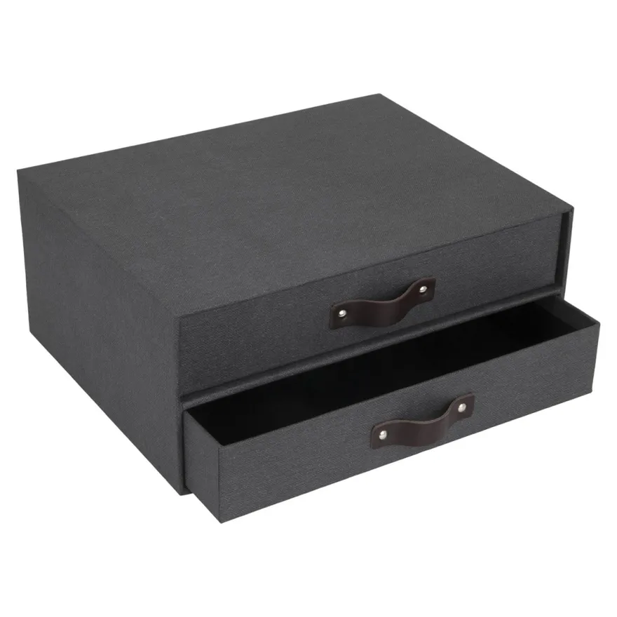 Bigso Box of Sweden - Birger - Skuffedarium, Sort