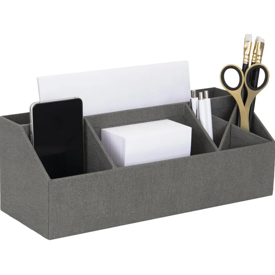 Bigso Box of Sweden - Elisa skrivebordsorganiser, grå
