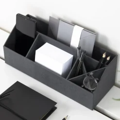 Bigso Box of Sweden - Elisa skrivebordsorganiser, sort