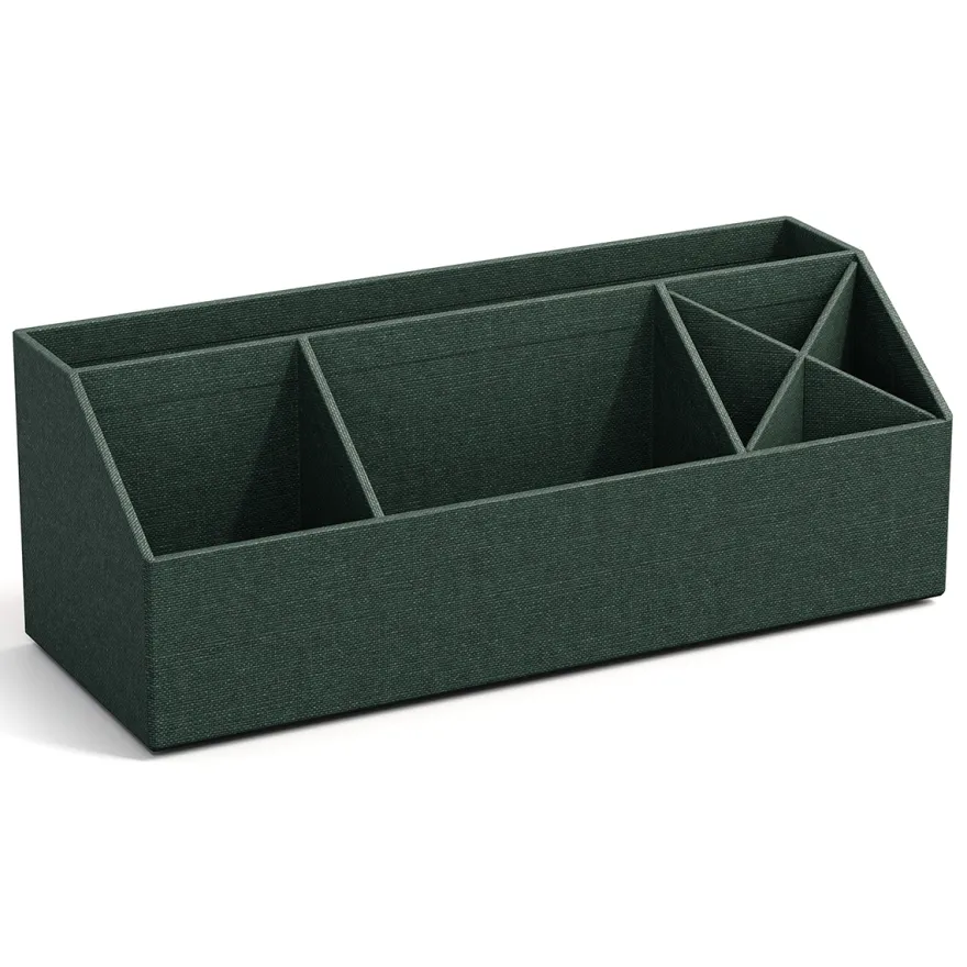 Bigso Box of Sweden - Elisa skrivebordsorganizer, Mørkegrøn