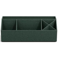 Bigso Box of Sweden - Elisa skrivebordsorganizer, Mørkegrøn