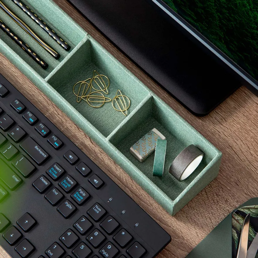 Bigso Box of Sweden - Ellie - Deskorganiser, Soft Teal