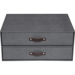Bigso Box of Sweden - Elton skuffedarium, sort