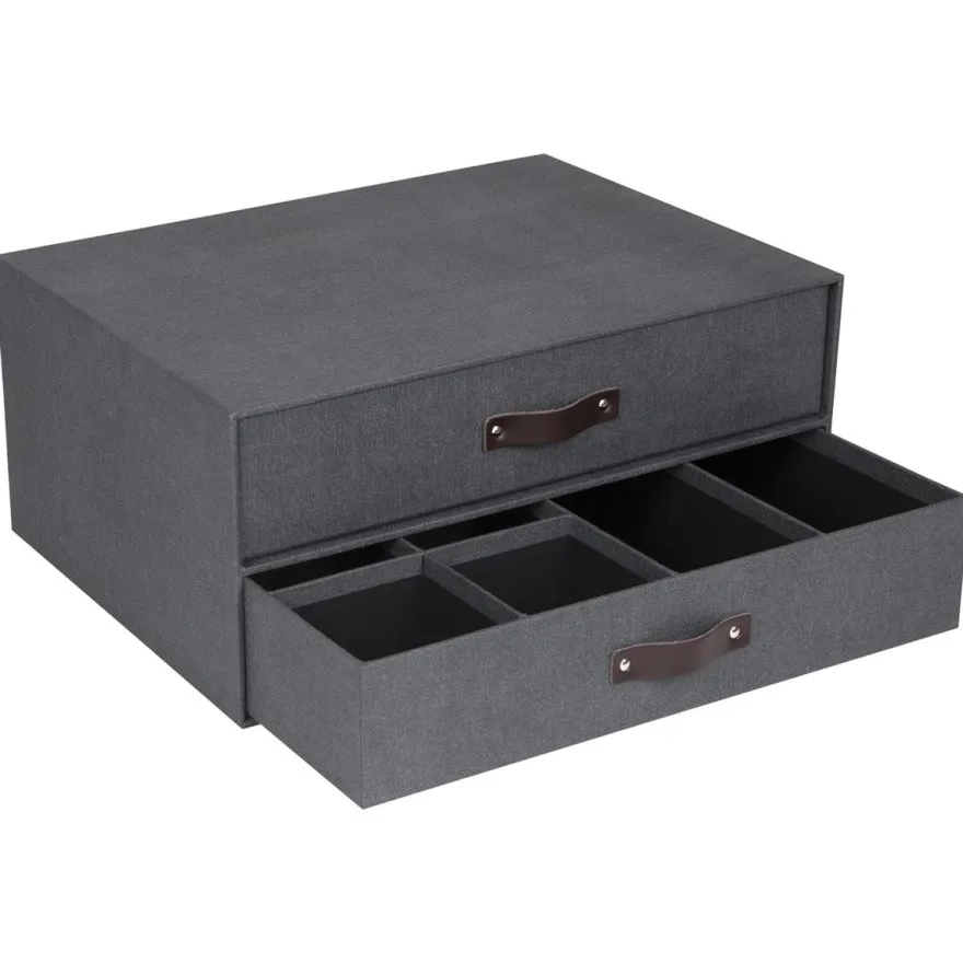 Bigso Box of Sweden - Elton skuffedarium, sort