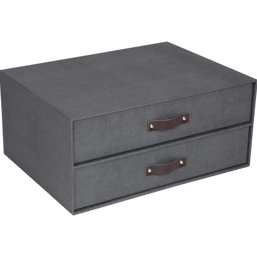 Bigso Box of Sweden - Elton skuffedarium, sort
