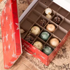 Bigso Box of Sweden - Engla Box til Julepynt - Christmas Red