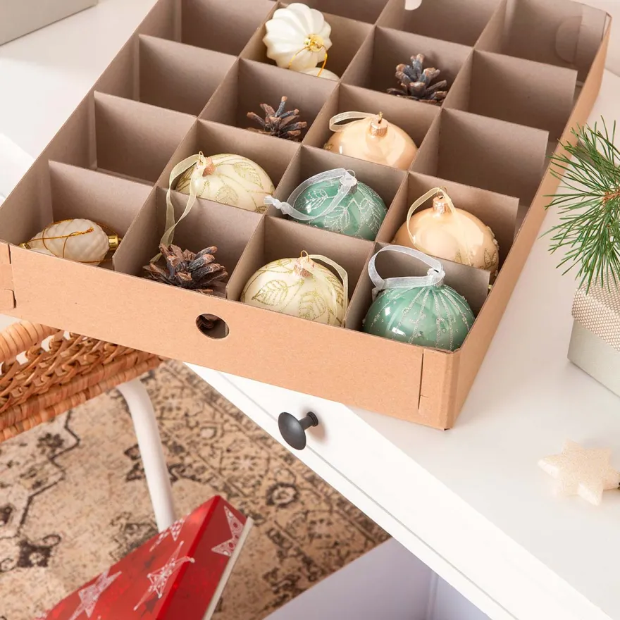 Bigso Box of Sweden - Engla Box til Julepynt - Christmas Red