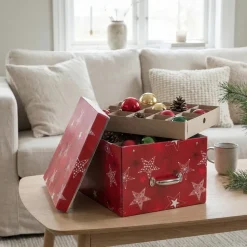 Bigso Box of Sweden - Engla Box til Julepynt - Christmas Red