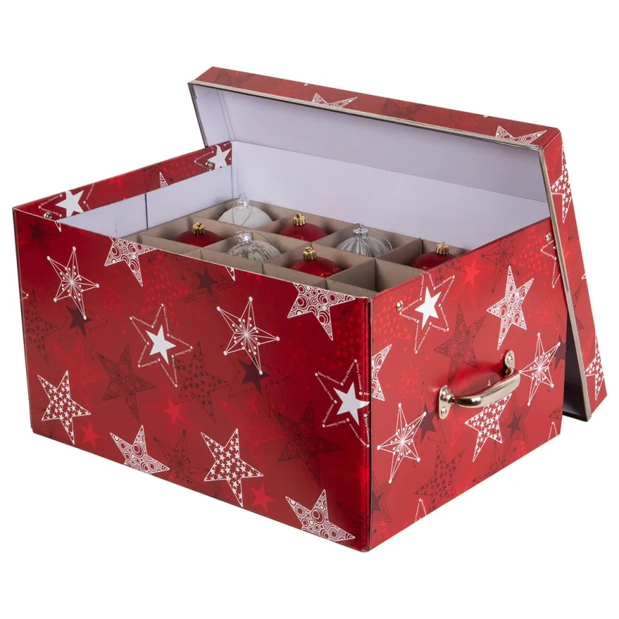 Bigso Box of Sweden - Engla Box til Julepynt - Christmas Red