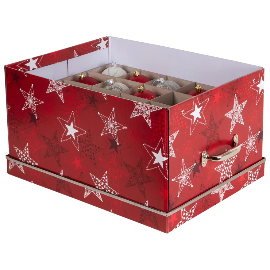 Bigso Box of Sweden - Engla Box til Julepynt - Christmas Red