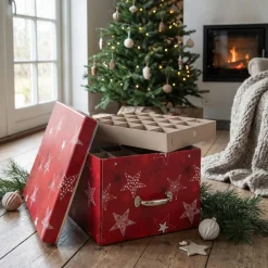 Bigso Box of Sweden - Engla Box til Julepynt - Christmas Red