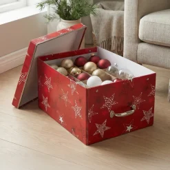 Bigso Box of Sweden - Engla Box til Julepynt - Christmas Red