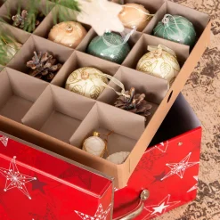 Bigso Box of Sweden - Engla Box til Julepynt - Christmas Red
