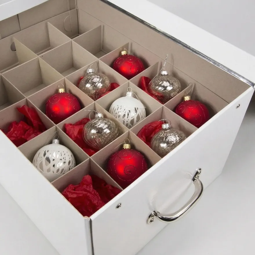 Bigso Box of Sweden - Engla Box til Julepynt - Hvid