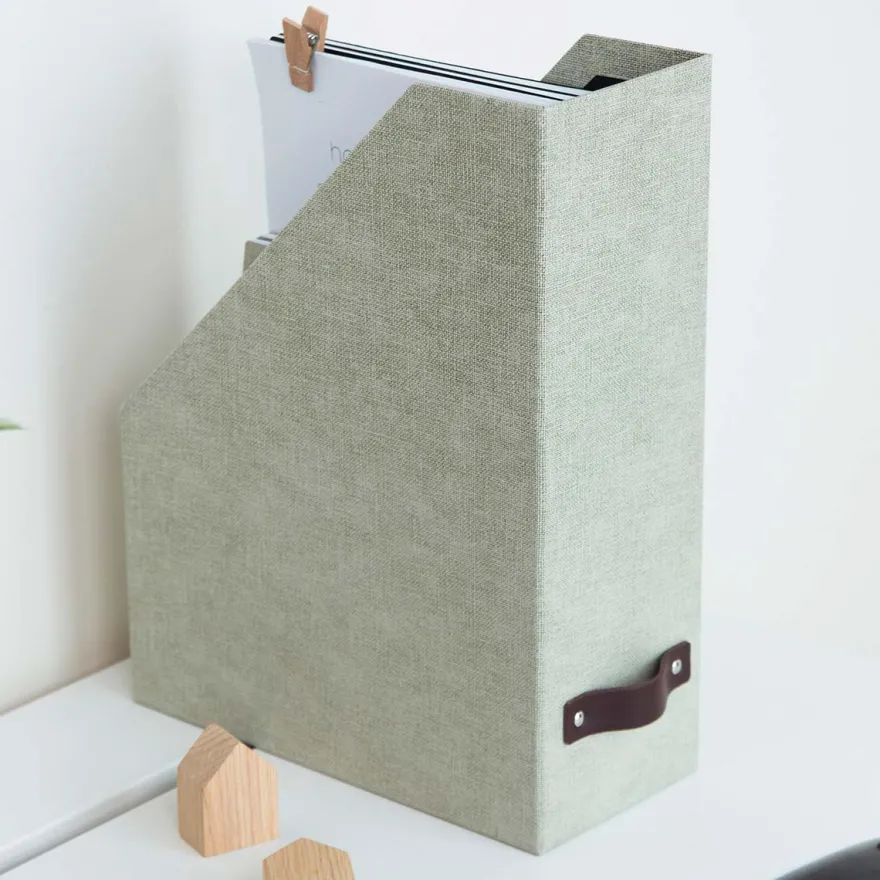 Bigso Box of Sweden - Estelle - Magasinholder, Linen