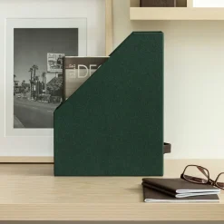 Bigso Box of Sweden - Estelle - Magasinholder, Mørkegrøn