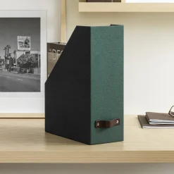 Bigso Box of Sweden - Estelle - Magasinholder, Mørkegrøn