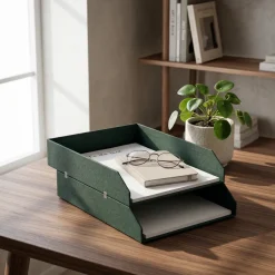 Bigso Box of Sweden - Håkan - Brevbakke - Mørkegrøn