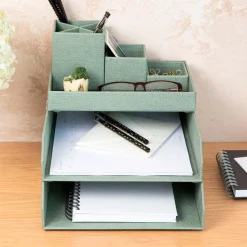 Bigso Box of Sweden - Håkan - Brevbakke - Soft Teal