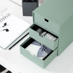 Bigso Box of Sweden - Ingrid - Skuffedarium - Soft Teal
