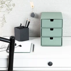 Bigso Box of Sweden - Ingrid - Skuffedarium - Soft Teal