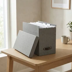 Bigso Box of Sweden - Johan - Filebox, Grå