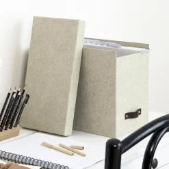 Bigso Box of Sweden - Johan - Filebox, Linen
