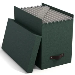 Bigso Box of Sweden - Johan - Filebox, Mørkegrøn