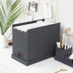 Bigso Box of Sweden - Johan - Filebox, Sort