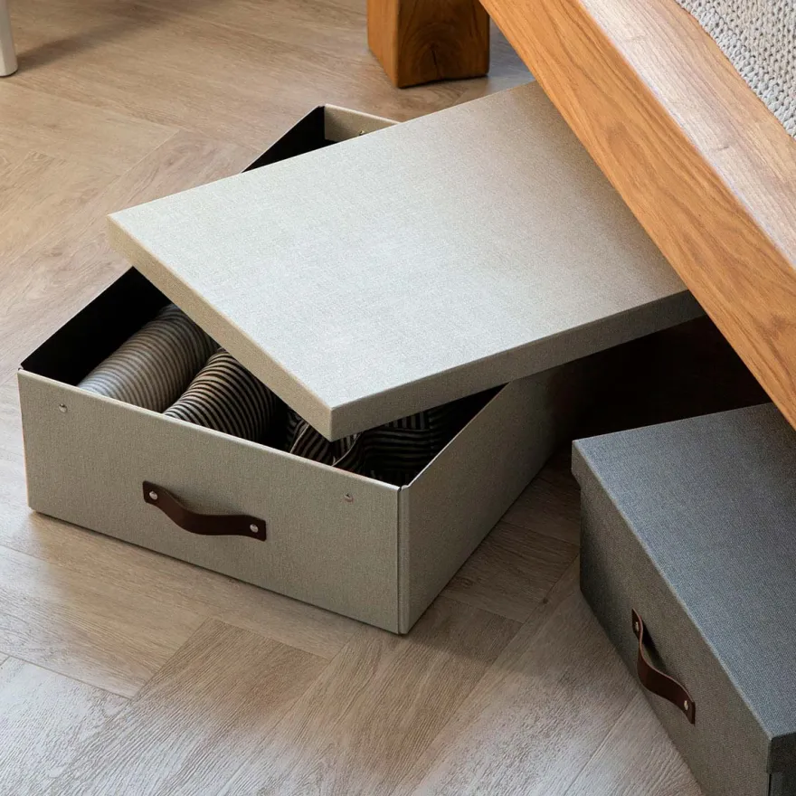 Bigso Box of Sweden - Karolin - "Under bed" kasse - GRÅ