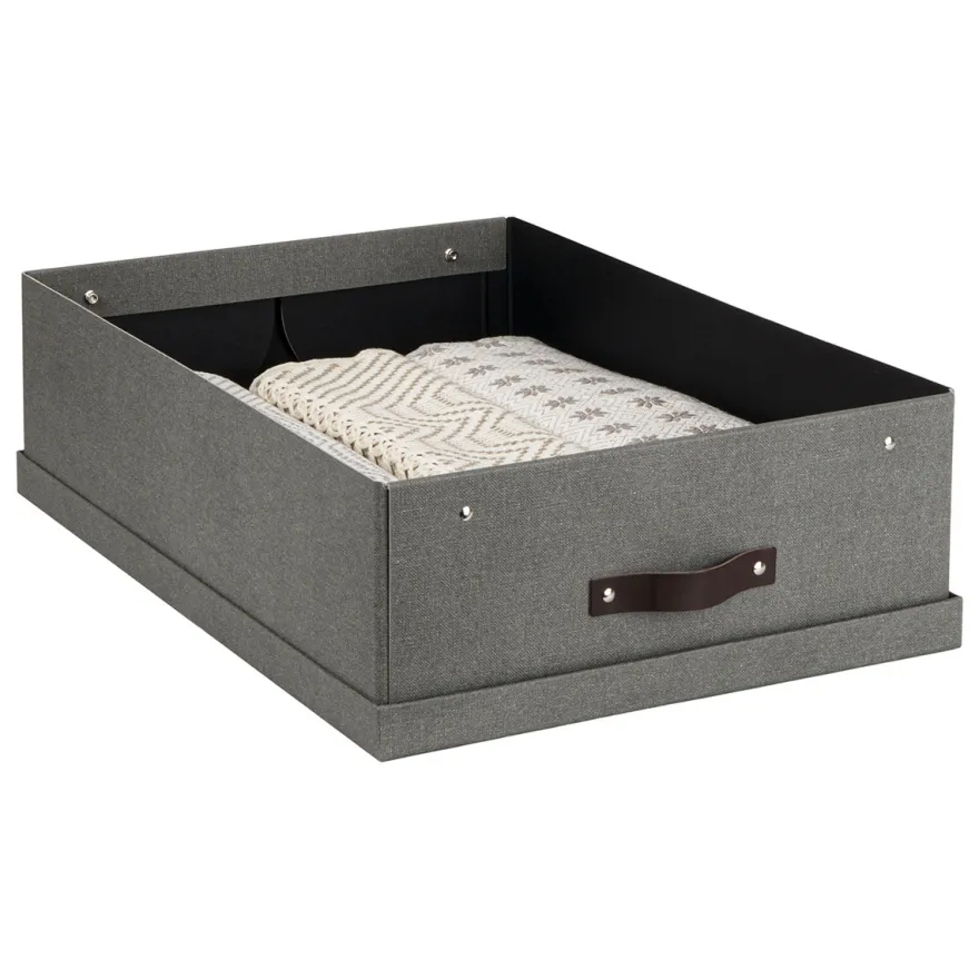 Bigso Box of Sweden - Karolin - "Under bed" kasse - GRÅ