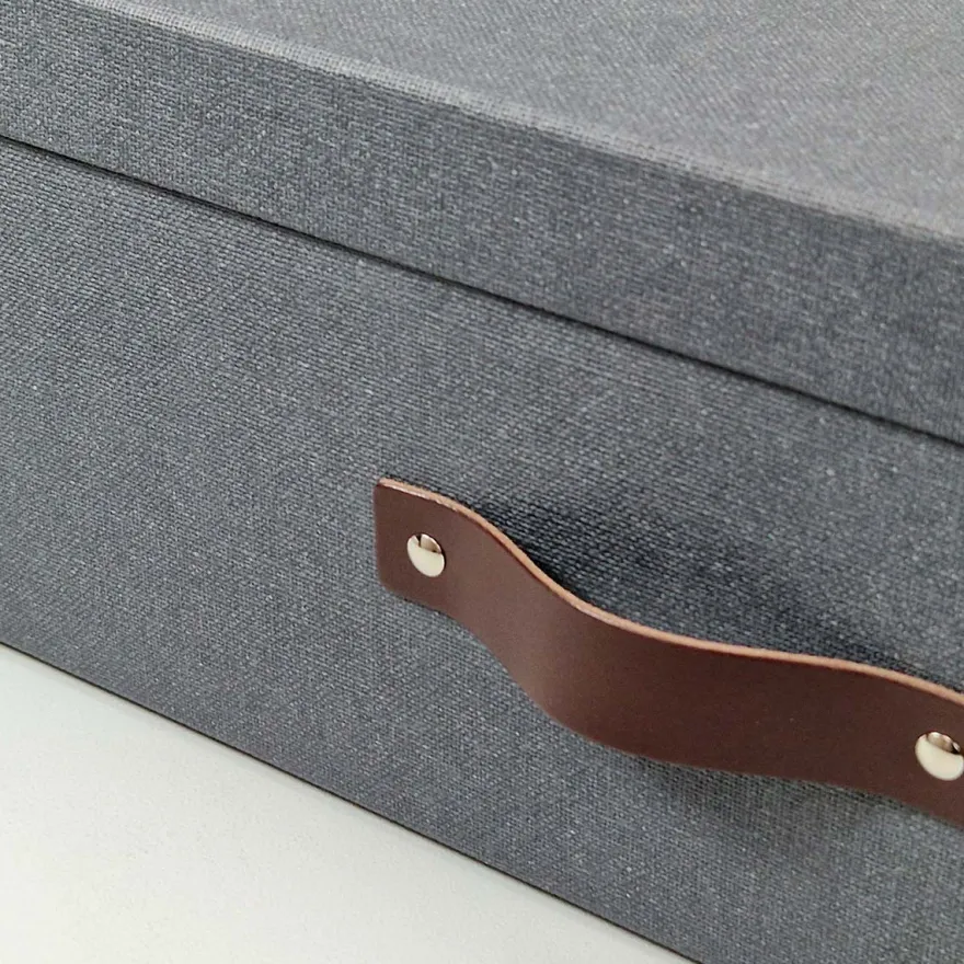 Bigso Box of Sweden - Karolin - "Under bed" kasse, Sort