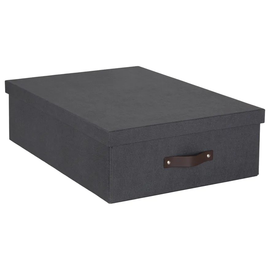 Bigso Box of Sweden - Karolin - "Under bed" kasse, Sort
