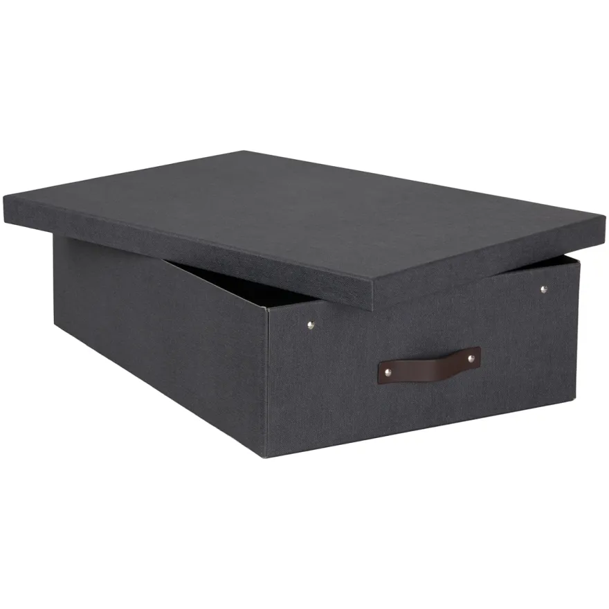 Bigso Box of Sweden - Karolin - "Under bed" kasse, Sort